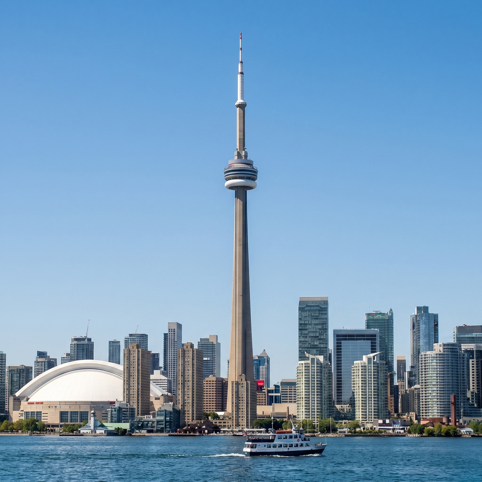 Toronto skyline — manufactured in Canada